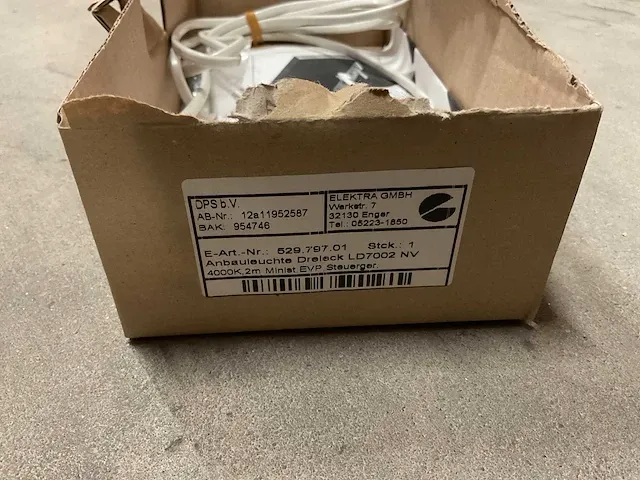 Elektra gmbh - driehoek - ld7002 nv - led onderbouwspot (4x) - afbeelding 3 van  3
