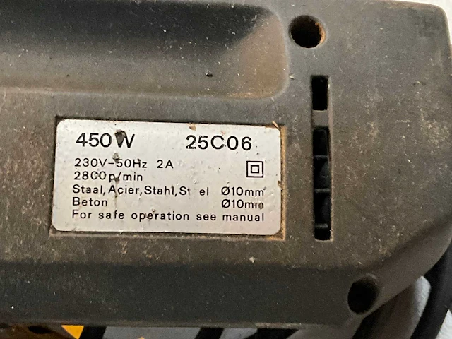 Elektrisch gereedschap (2x) - afbeelding 7 van  7