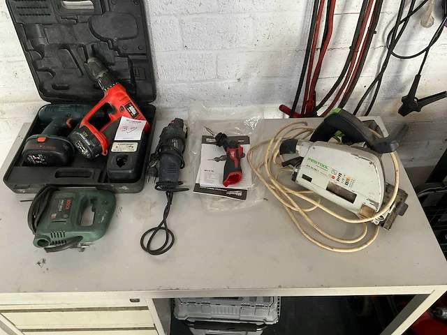 Elektrisch gereedschap (6x) - afbeelding 1 van  10