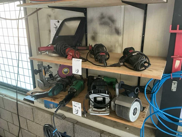 Elektrisch gereedschap (9x) - afbeelding 1 van  11