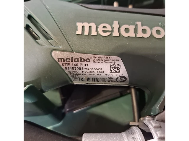 Elektrisch handgereedschap en werkplaatsinventaris, o.a. makita/metabo - afbeelding 6 van  18