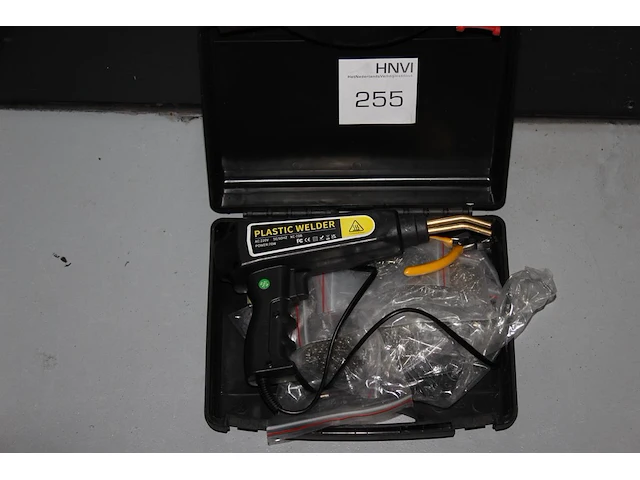Elektrisch lasapparaat plastic welder in kunststof koffer. - afbeelding 1 van  1