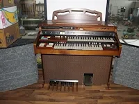 Elektrisch orgel hammond. afmeting 110x64 cm. hoogte 100cm. - afbeelding 1 van  4