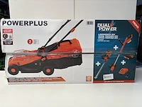 Elektrisch tuingereedschap complete set dual power, powdpgbox25 - afbeelding 1 van  2