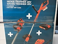 Elektrisch tuingereedschap complete set dual power, powdpgbox25 - afbeelding 2 van  2