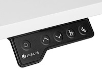 Elektrisch verstelbaar bureau / sta zit bureau - 120 x 60 cm - wit - afbeelding 6 van  15