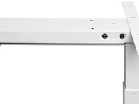 Elektrisch verstelbaar bureau / sta zit bureau - 120 x 60 cm - wit - afbeelding 12 van  15