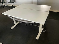 Elektrisch zit-sta bureau (160x80) (2x) - afbeelding 1 van  3