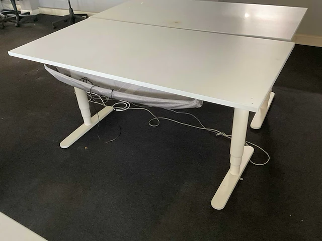 Elektrisch zit-sta bureau (160x80) (2x) - afbeelding 2 van  3