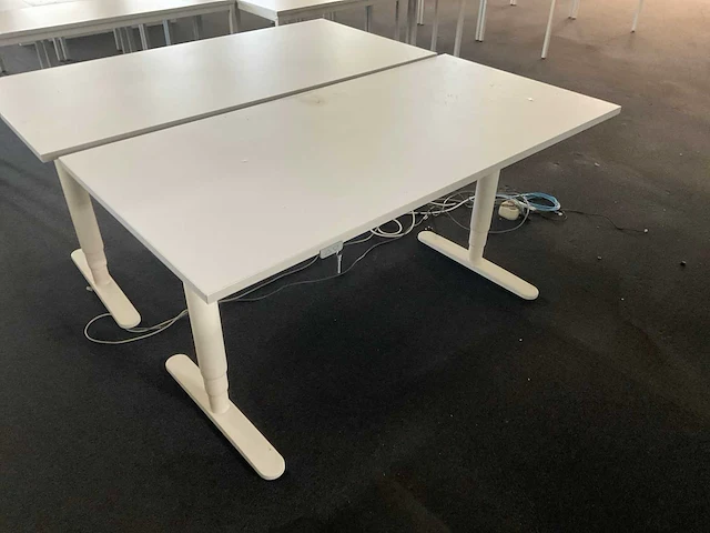 Elektrisch zit-sta bureau (160x80) (2x) - afbeelding 3 van  3
