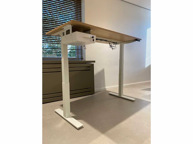 Elektrisch zit-sta bureau 160x80 met lade - afbeelding 16 van  26