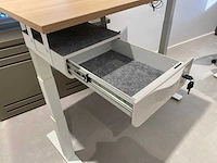 Elektrisch zit-sta bureau 160x80 met lade - afbeelding 4 van  26