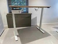 Elektrisch zit-sta bureau 160x80 met lade - afbeelding 9 van  26