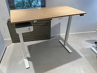 Elektrisch zit-sta bureau 160x80 met lade - afbeelding 7 van  26