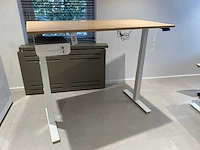 Elektrisch zit-sta bureau 160x80 met lade - afbeelding 8 van  26