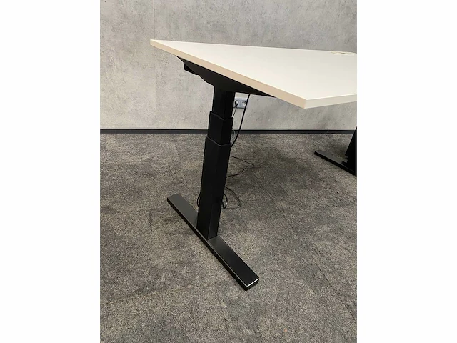 Elektrisch zit-sta bureau 160x80 met ladeblok - afbeelding 9 van  18