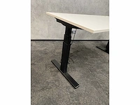 Elektrisch zit-sta bureau 160x80 met ladeblok - afbeelding 9 van  18