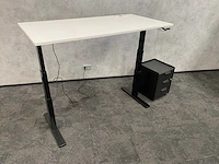 Elektrisch zit-sta bureau 160x80 met ladeblok - afbeelding 11 van  18