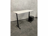 Elektrisch zit-sta bureau 160x80 met ladeblok - afbeelding 12 van  18