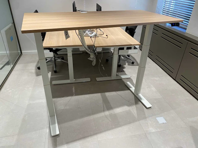Elektrisch zit-sta bureau 160x80 - afbeelding 6 van  21