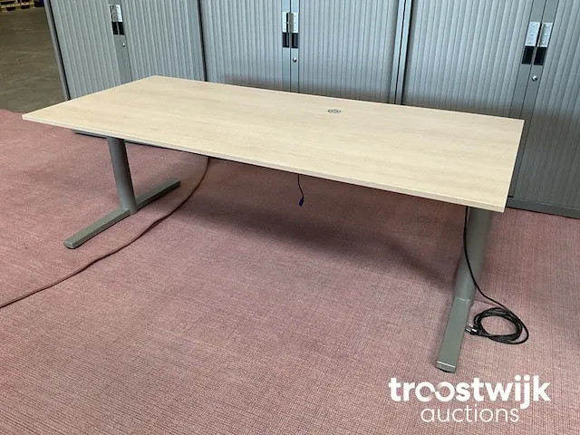 Elektrisch zit-sta bureau 180x80cm - afbeelding 2 van  4