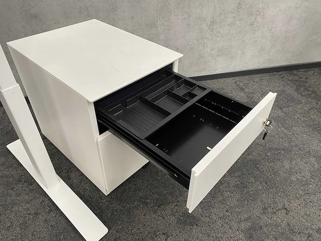 Elektrisch zit-sta bureau 200x90 met ladeblok - afbeelding 3 van  15