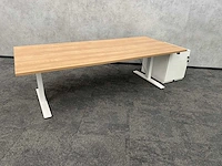 Elektrisch zit-sta bureau 200x90 met ladeblok - afbeelding 6 van  15