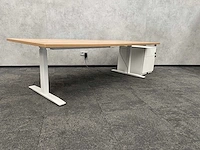 Elektrisch zit-sta bureau 200x90 met ladeblok - afbeelding 7 van  15