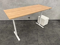 Elektrisch zit-sta bureau 200x90 met ladeblok - afbeelding 8 van  15