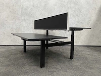 Elektrisch zit-sta duo bureau 180x80 zwart - afbeelding 7 van  7