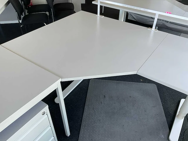 Elektrisch zit-sta hoekbureau - afbeelding 3 van  5