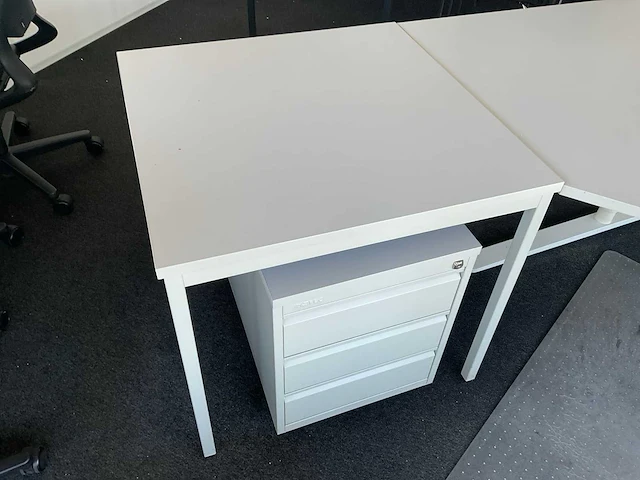 Elektrisch zit-sta hoekbureau - afbeelding 4 van  5