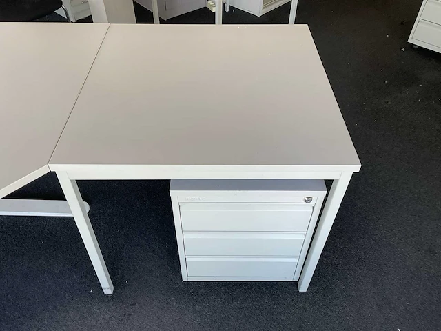 Elektrisch zit-sta hoekbureau - afbeelding 4 van  5