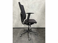 Elektrisch zit/sta duo werkplek 160x80 - zwart/beige - afbeelding 6 van  19