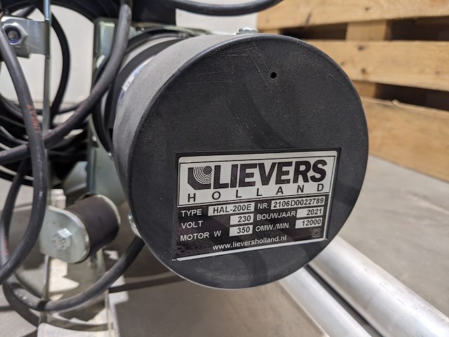 Elektrische afwerkspaan beton, lievers, hal 200 e, blauw, 2021 - afbeelding 4 van  9