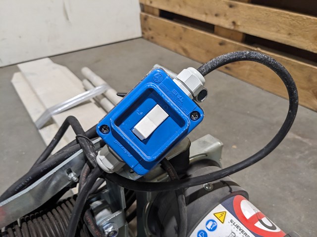 Elektrische afwerkspaan beton, lievers, hal 200 e, blauw, 2021 - afbeelding 5 van  9