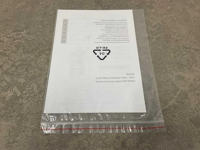 Elektrische backup 3,0 kw - afbeelding 7 van  9