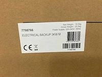 Elektrische backup 3,0 kw - afbeelding 8 van  9