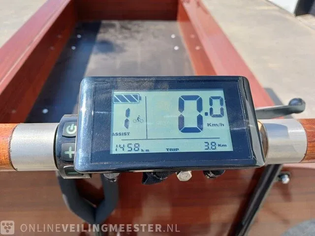 Elektrische bakfiets nijland cycling, xl - afgelezen tellerstand 4.4 km - afbeelding 5 van  26