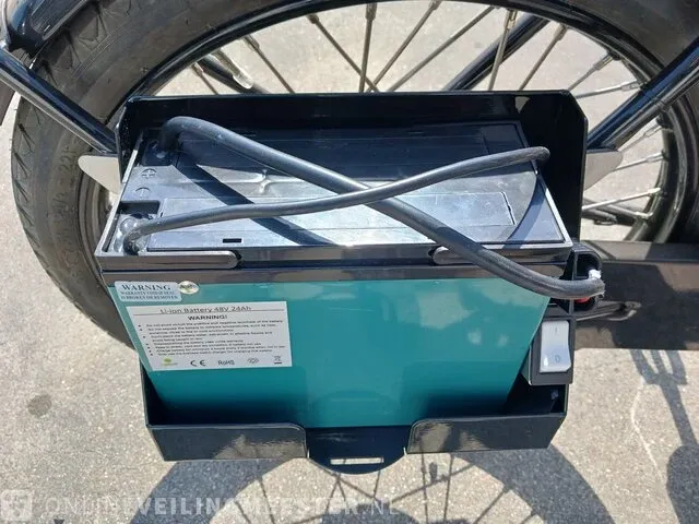 Elektrische bakfiets nijland cycling, xl - afgelezen tellerstand 4.4 km - afbeelding 9 van  26