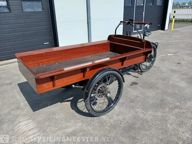 Elektrische bakfiets nijland cycling, xl - afgelezen tellerstand 4.4 km - afbeelding 1 van  26