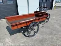 Elektrische bakfiets nijland cycling, xl - afgelezen tellerstand 4.4 km