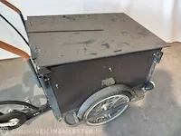 Elektrische bakfiets troy, velora city, zwart - afbeelding 7 van  15