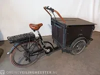 Elektrische bakfiets troy, velora city, zwart - afbeelding 8 van  15
