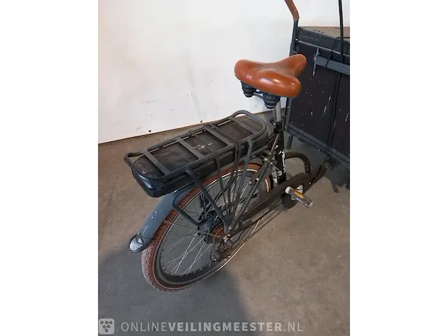 Elektrische bakfiets troy, velora city, zwart - afbeelding 12 van  15