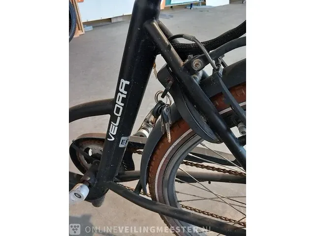 Elektrische bakfiets troy, velora city, zwart - afbeelding 13 van  15