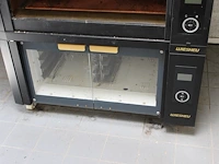 Elektrische bakoven wiesheu serie ebo86 bestaande uit 4 ovens x1630-n-bbeaa (400v), dampkap x0586-n-adaa (2... - afbeelding 3 van  5
