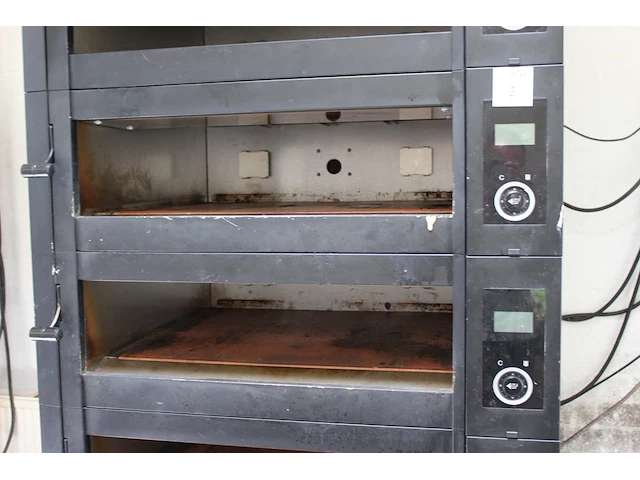 Elektrische bakoven wiesheu serie ebo86 bestaande uit 4 ovens x1630-n-bbeaa (400v), dampkap x0586-n-adaa (2... - afbeelding 4 van  5