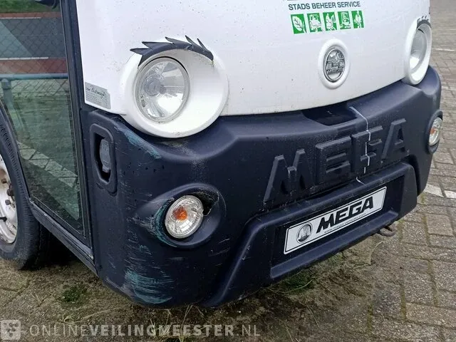 Elektrische bedrijfswagen aixam, mega, bouwjaar 2014 - afbeelding 4 van  12