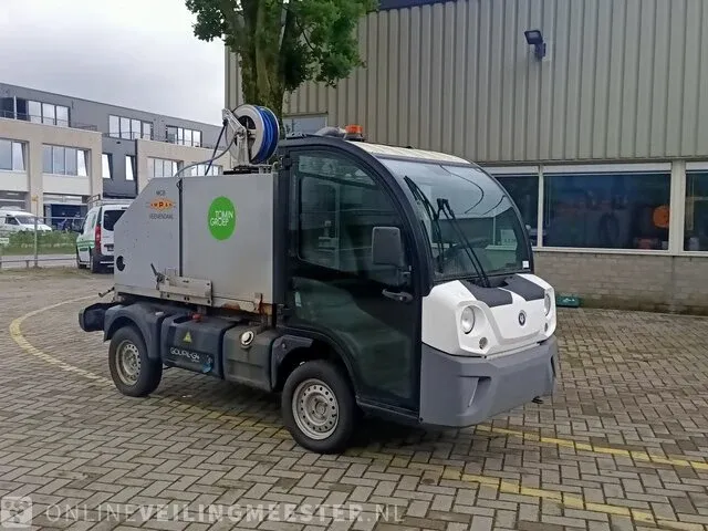Elektrische bedrijfswagen goupil, g4 lithium met onkruidkoken opbouw mcn empas, bouwjaar 2017 - afbeelding 4 van  24